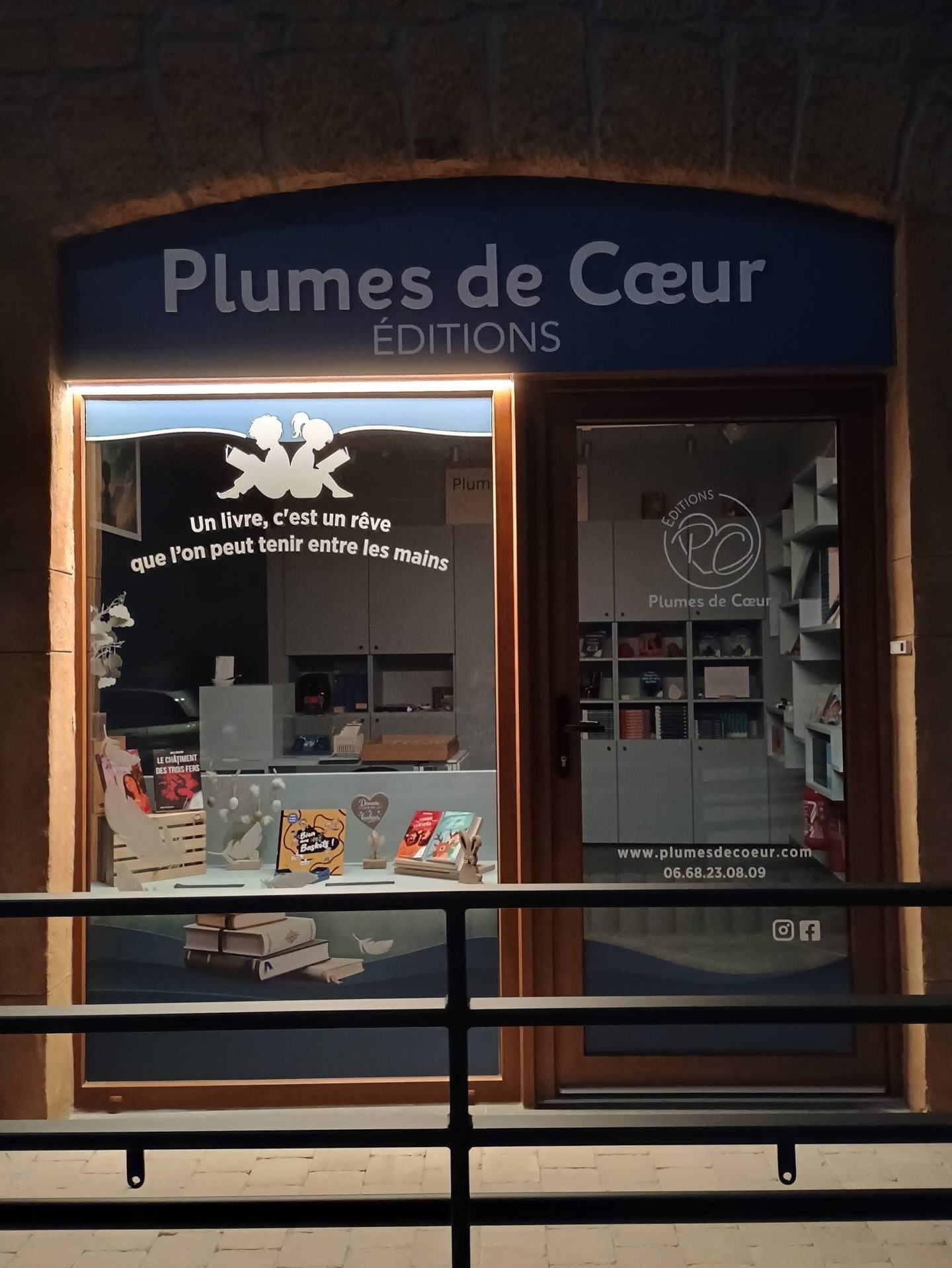 Vitrine & visibilité de nuit
